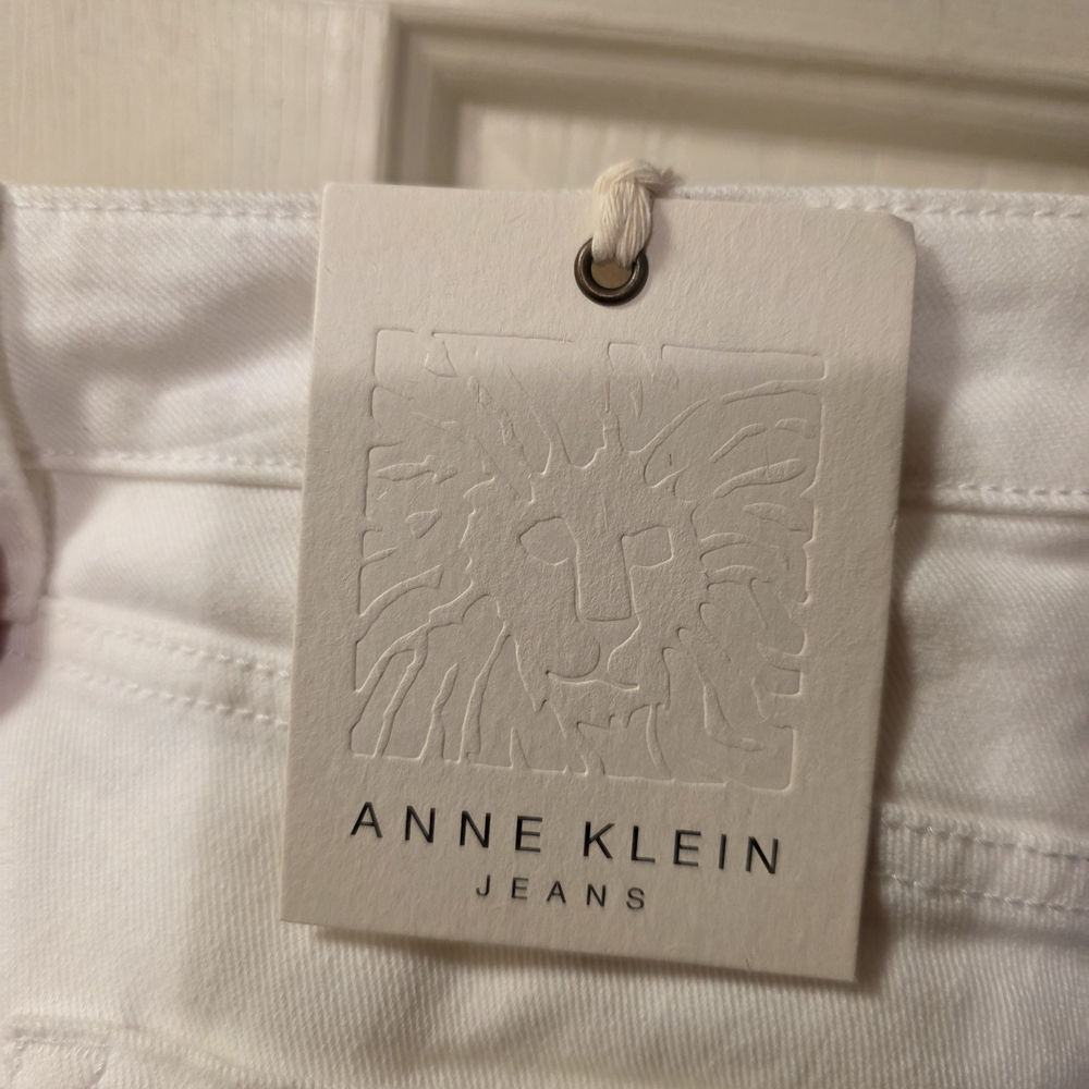 Anne Klein High Rise Skinny Jeans Size 12 New - Picture 10 of 10